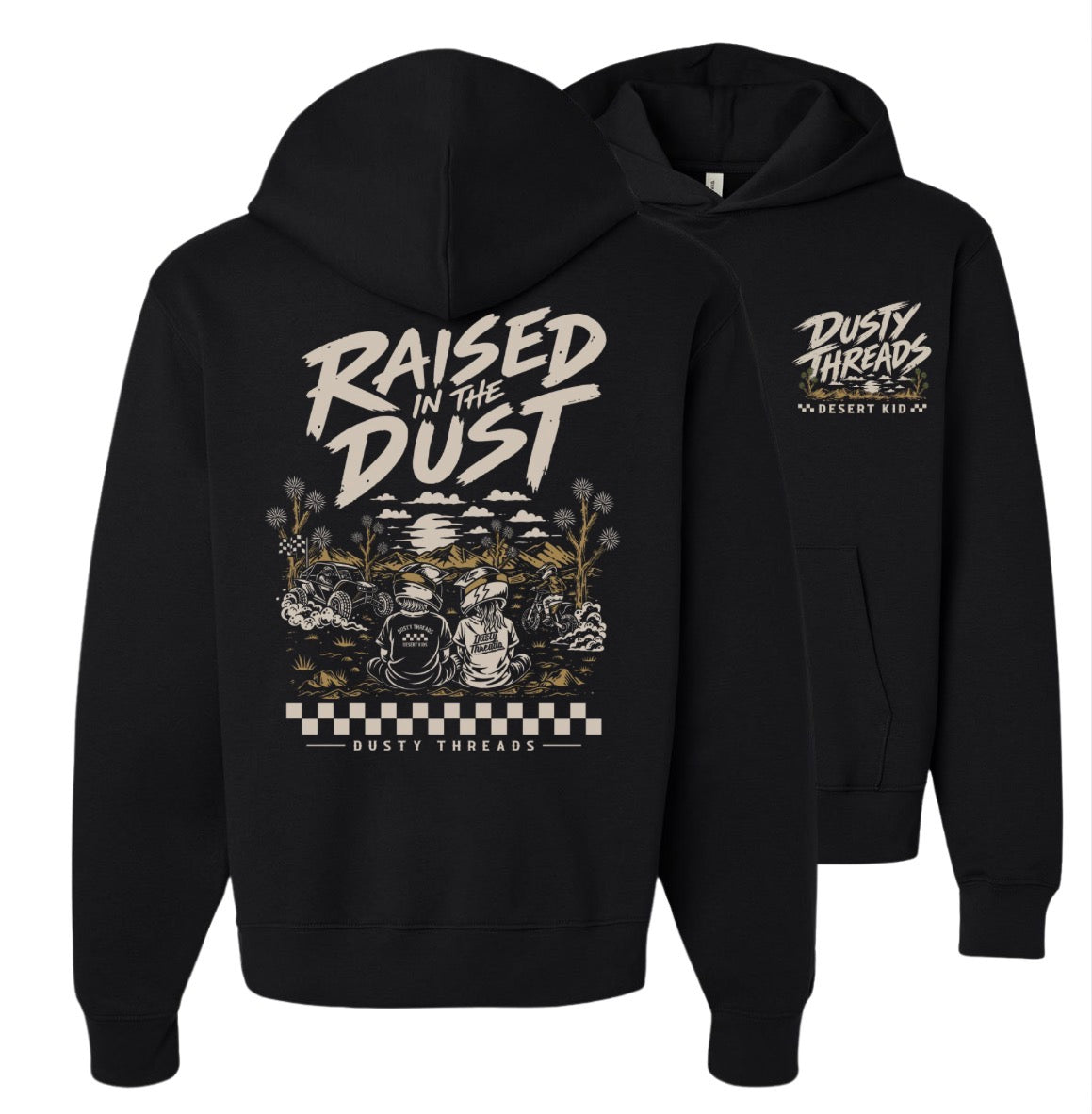 Raised in Dust- Youth Hoody PreOrder