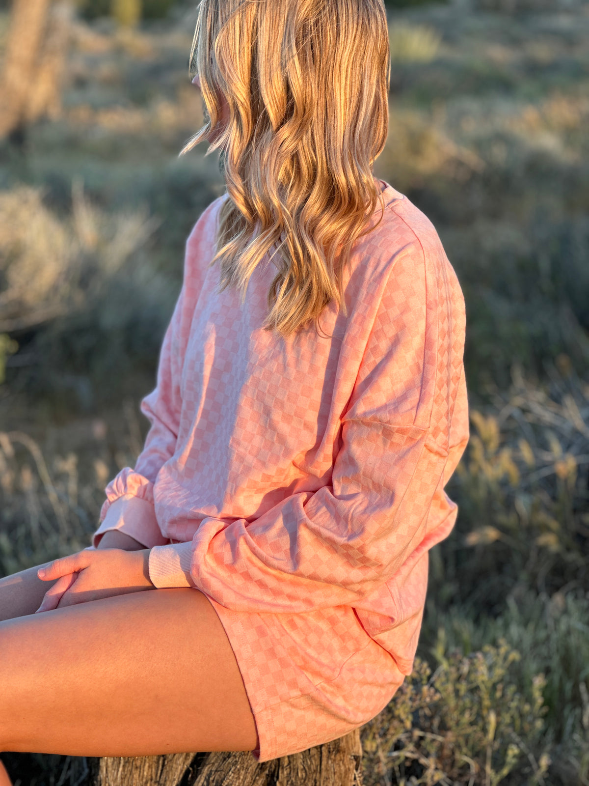 Dusty Dreams Checkered Set