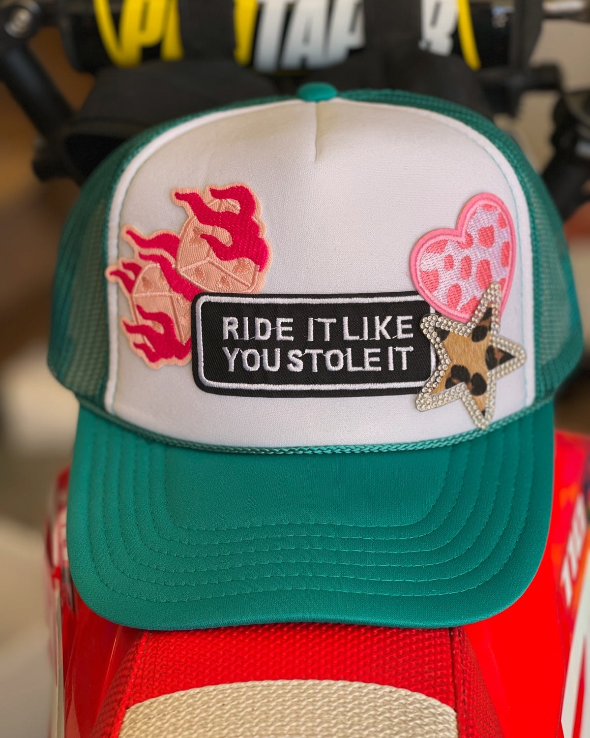 Ride It Like You Stole It Trucker Patch Hat