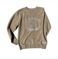 Embroidered crew