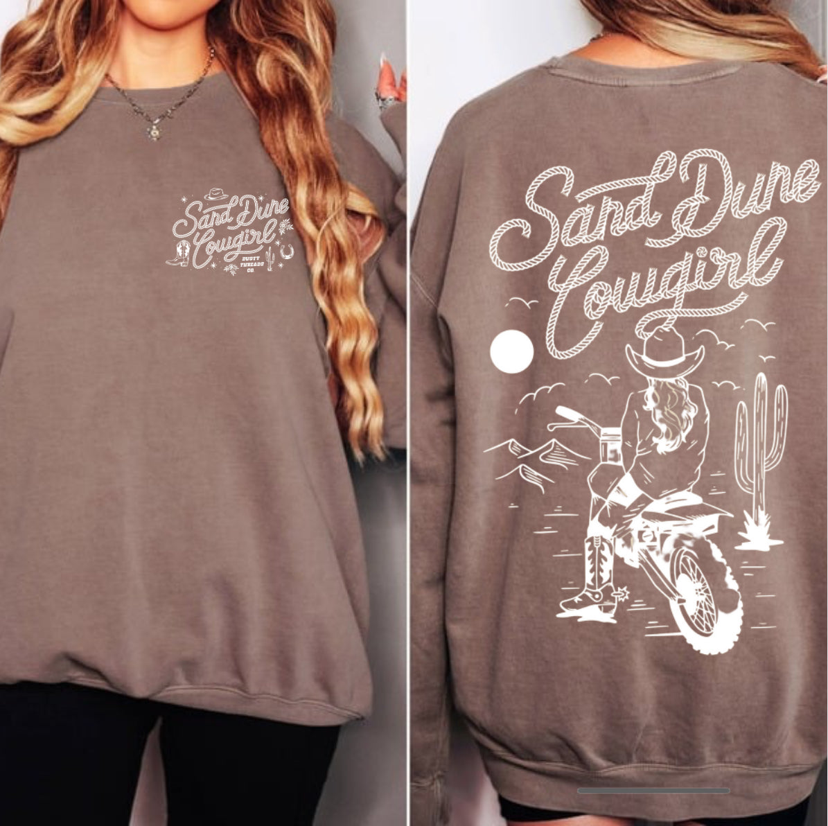 Sand Dune Cowgirl - Espresso