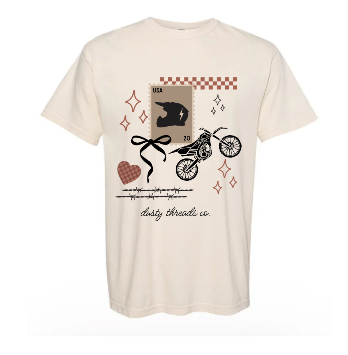 Desert Stamped Oversized Tee