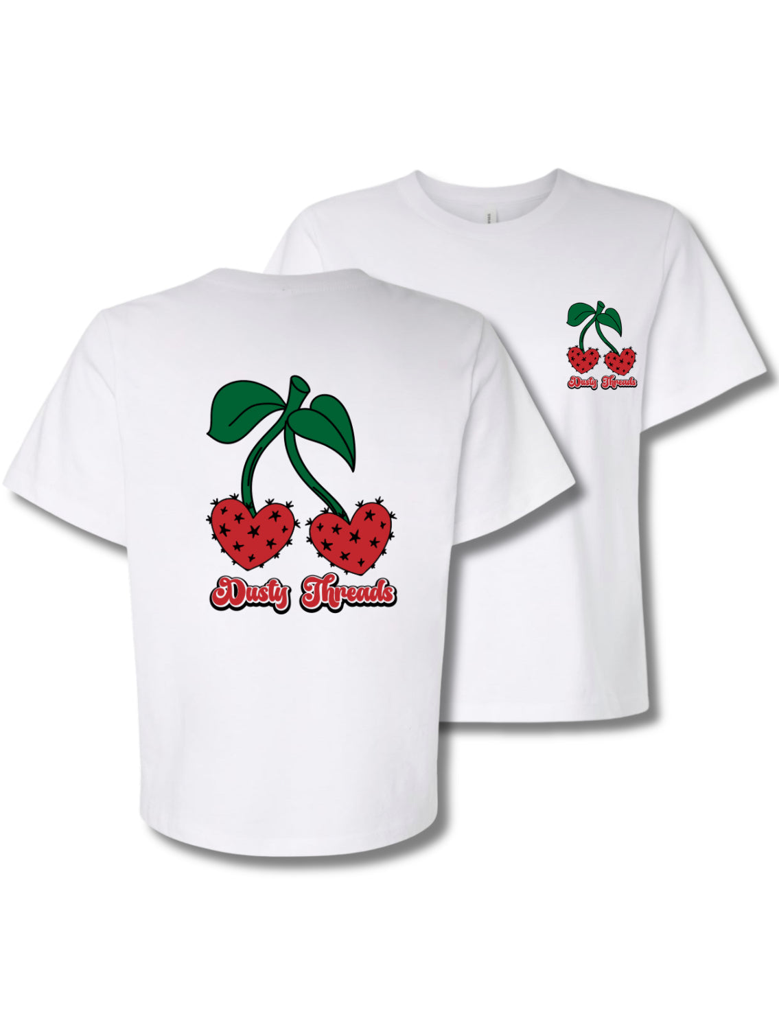 Cherry Boxy Tee