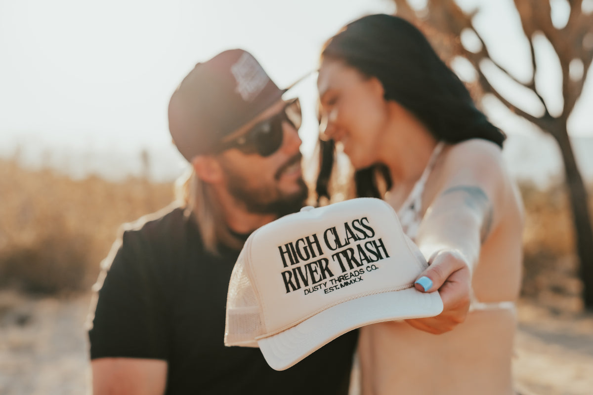 River Trash Trucker Hat