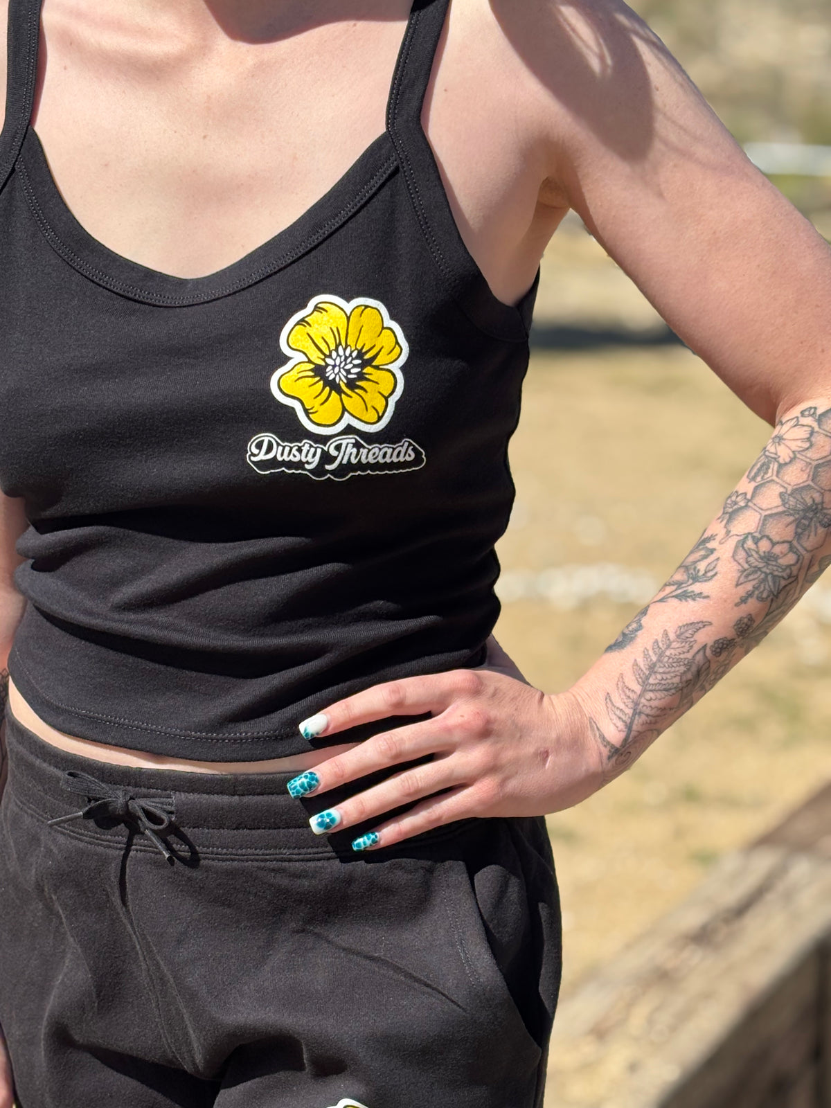 Wildflower Cropped Cami