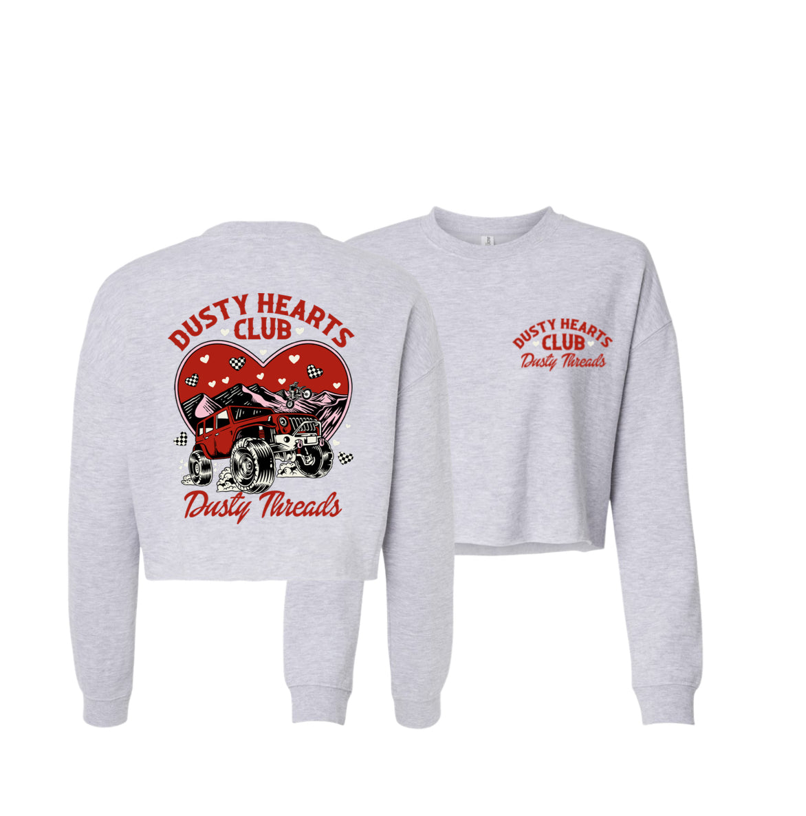 Dusty Hearts Cropped