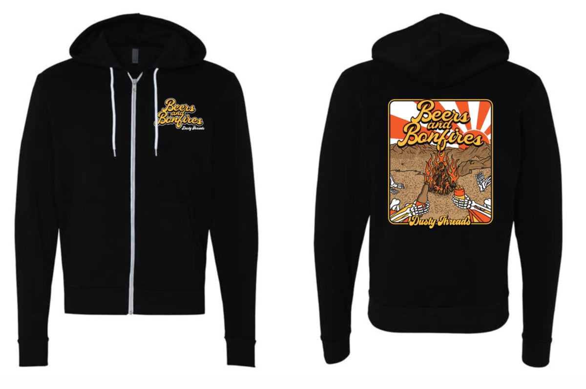 Beers & Bonfires Zip Up