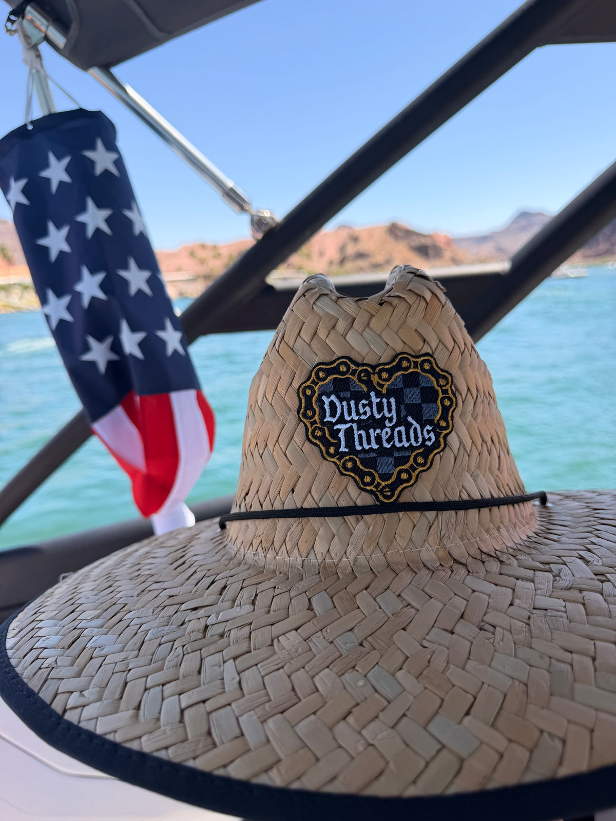 Blackout Straw Hat